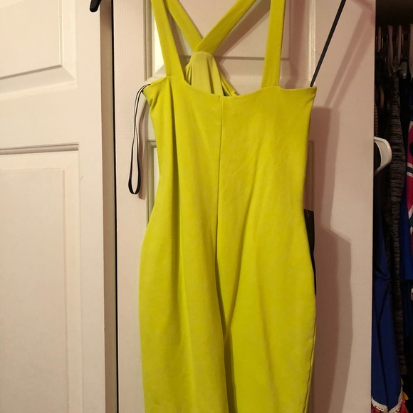 NWT Bebe cross over strap cutout dress - Picture 2 of 3